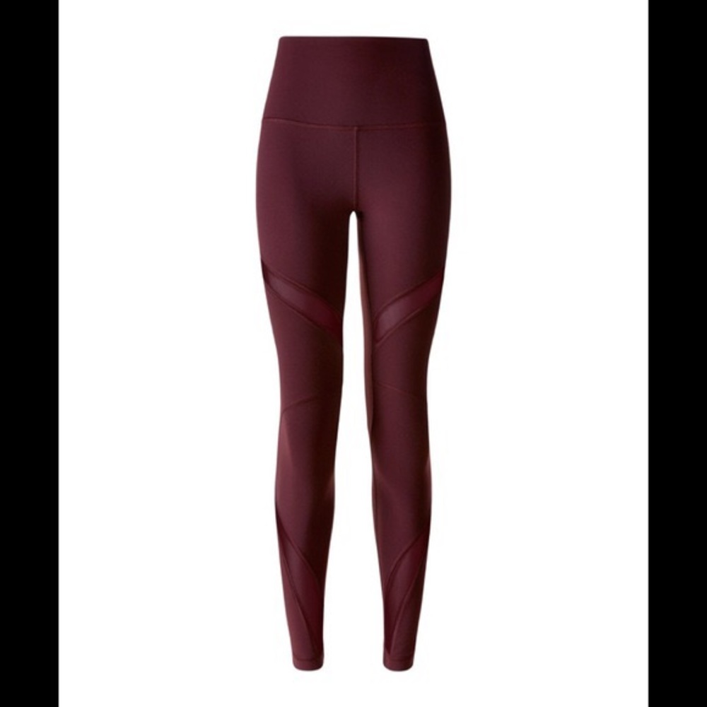 Lululemon 7/8 Wunder Under Hi-rise Mesh leggings